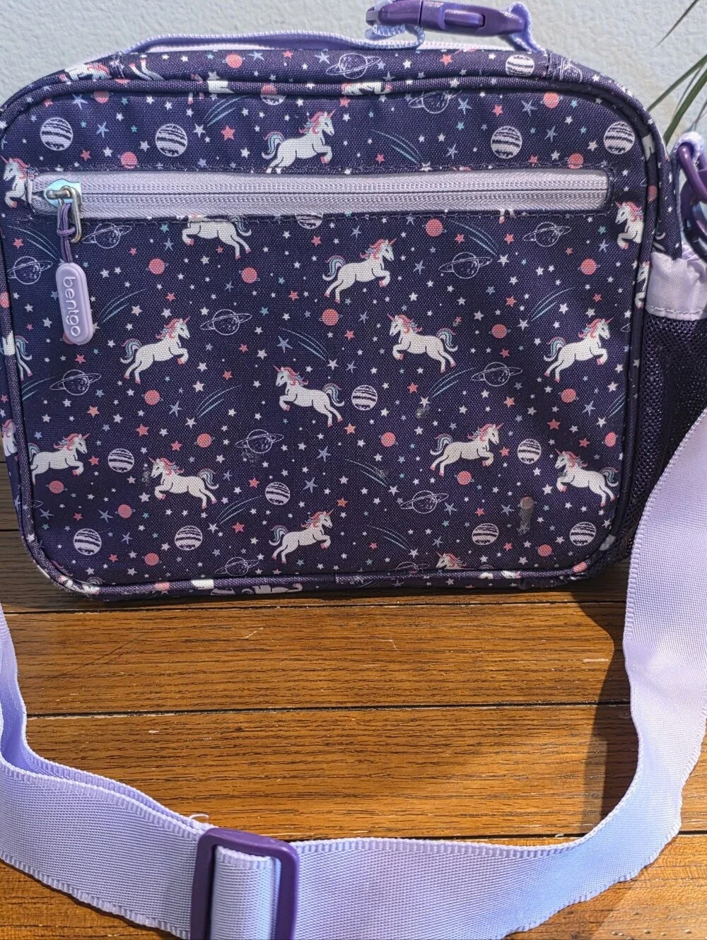 Kids Unicorn Lunch Bag - Purple
